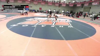117 A Cons. Round 1 - Isabella Morales, Colorado Mesa University vs Tatiana Walker, Sacred Heart