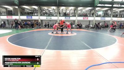 137-152 lbs Quarterfinal - Kevin Hamilton, Izzy Style Wrestling vs Mukhammadjon Davronov, Lakota West