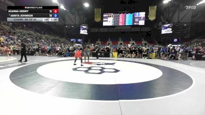 155 lbs Champ. Rd Of 64 - Joanna Henry, TX vs Janiya Johnson, TN