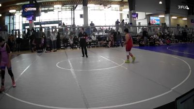 92 lbs Cons. Round 1 - Joseph Lopez, Vici Wrestling Club vs Aviendha Smith, Hill Country Wildcats Wrestling Club