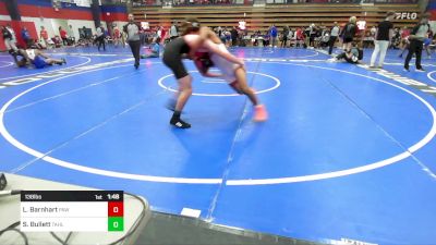 138 lbs Round Of 16 - Laike Barnhart, Paw Husk vs Sonny Bullett, Tahlequah Boys High School