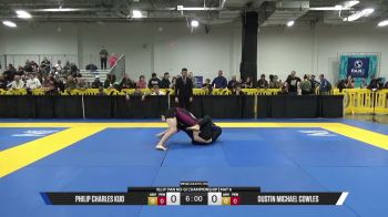 Dustin Michael Cowles vs Philip Charles Kuo 2026 Pan IBJJF Jiu-Jitsu No-Gi Championship