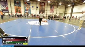 88 lbs Rd# 8- 12:30pm Saturday Final Pool - Eli Oberheim, PA Gold vs Ethan Halstead, Team Michigan