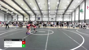 109 lbs Consolation - Katalina Rodriguez, Victory Wrestling-Central WA vs Emily Finley, Big Cat Wrestling