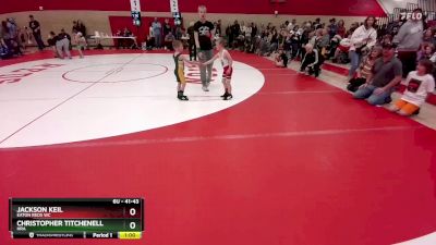 41-43 lbs Round 2 - Christopher Titchenell, HRA vs Jackson Keil, Eaton Reds WC