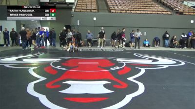 128 lbs Consi Of 4 - Cairo Plascencia, Central vs Bryce Pasvogel, Clovis North