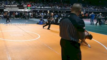 5A 113 lbs Quarterfinal - Victor Ramirez, Dallas Hillcrest vs Camillo Esqueda, Lubbock Cooper Liberty High School