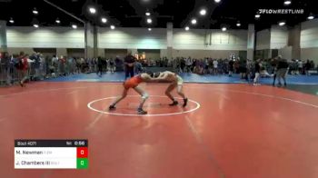 106 lbs 3rd Place - Matthew Newman, Florida vs James Chambers III, South Carolina