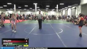 68 lbs Round 5 (8 Team) - Royce Beal, Ohio Dawgz vs Roman Davis, U2 Upstate Uprising Gold