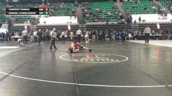 7A 126 lbs 3rd Place Match - Manuel Flores-bueno, Hoover vs Jameson Thomas, Oak Mountain