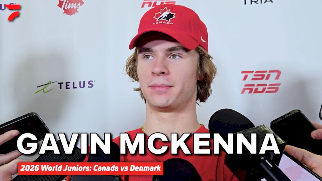 Gavin McKenna Scores Hat Trick At The World Juniors