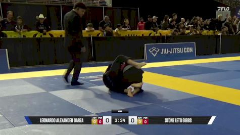 Stone Leto Gibbs vs Leonardo Alexander Garza 2025 Pan Kids Jiu-Jitsu IBJJF Championship