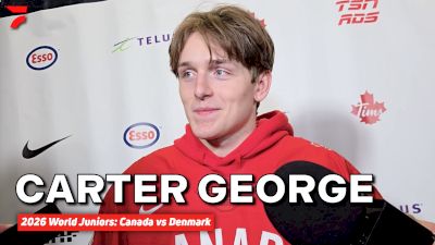 Canada Goaltender Carter George Calls WJC Game Against Denmark "Tough One Mentally To Stay In"