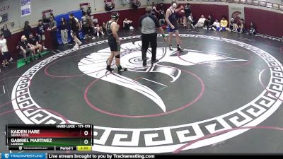 171-173 lbs Semifinal - Gabriel Martinez, Lakeside vs Kaiden Hare, Sierra Vista