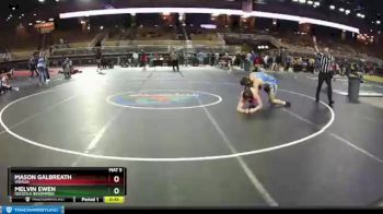 145 lbs Cons. Round 2 - Mason Galbreath, Vidalia vs Melvin Ewen, Osceola (Kissimmee)