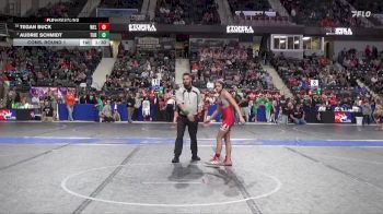 100 lbs Cons. Round 1 - Audrie Schmidt, Turner vs Tegan Buck, Wellington