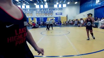 106 lbs Champ. Round 2 - Lucas Layne, LHP vs Caden Kinghorn, Lake City Wrestling Club