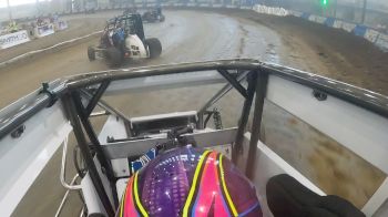 On-Board: Kaylee Bryson Drives From 10th To 4th In Stock Non-Wing Heat Race