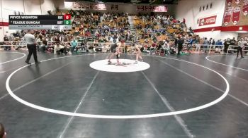 126 lbs Cons. Round 4 - Pryce Wiginton, Riverton vs Teague Duncan, Buffalo