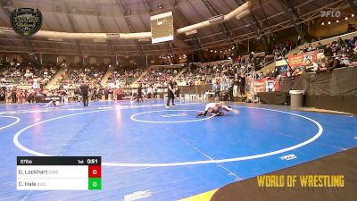 67 lbs Quarterfinal - Graeme Lockhart, CIWC-Team Intensity vs Colter Hale, Bull Trained