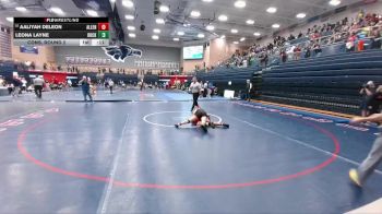 152 lbs Cons. Round 2 - Aaliyah Deleon, Allen vs Leona Layne, Rockwall