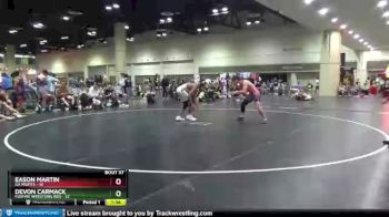 170 lbs Round 8 (10 Team) - Devon Carmack, Foxfire Wrestling Red vs Eason Martin, GA Misfits