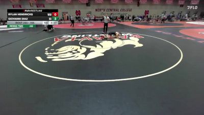 165 lbs Cons. Round 1 - Giovanni Diaz, North Central vs Rylan Hendricks, Wabash