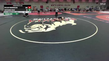 165 lbs Cons. Round 1 - Giovanni Diaz, North Central vs Rylan Hendricks, Wabash