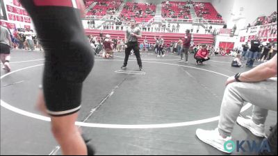 85 lbs Round Of 16 - Anthony Stewart II, Del City Little League Wrestling vs Stetsyn Prater, Tuttle Wrestling