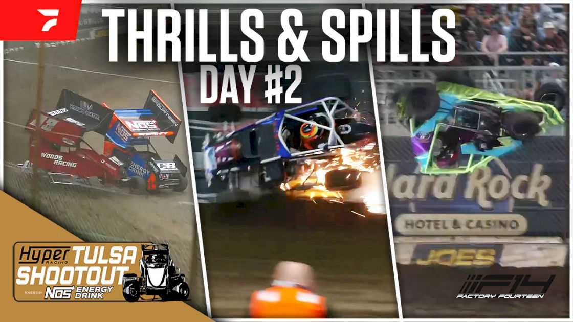 Tulsa Shootout Wednesday Thrills & Spills