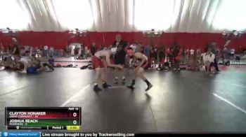 138 lbs Round 1 (4 Team) - Joshua Beach, Moorhead vs Clayton Honaker, Grant Community
