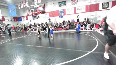 45 lbs Consi Of 4 - Gunnar Sutton, Vinita Kids Wrestling vs Knox St. Onge, Gravette Wrestling Club