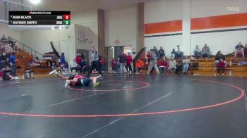 120 JV Round 2 - Kayson Smith, Doniphan West vs Sam Black, Jeff West