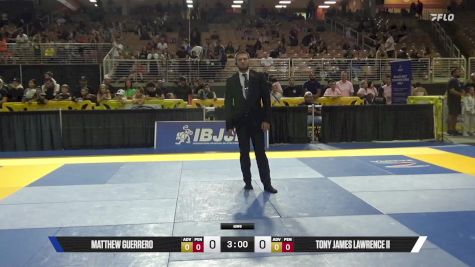 Tony James Lawrence II vs Matthew Guerrero 2025 Pan Kids Jiu-Jitsu IBJJF Championship