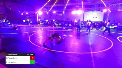 74 lbs Quarterfinal - Camdyn Terrell, Unattached vs Isabelle Lopez, Brighton WC