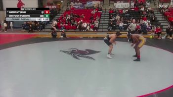 174 lbs Champ. Round 2 - Brayden Forman, Central Methodist vs Anthony King, Quincy