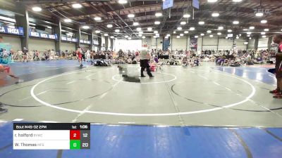 170 lbs Rr Rnd 2 - Ricky Halford, Buffalo Valley Wrestling Club White vs William Thomas, MF Savages