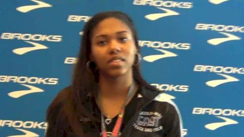 Aaliyah Brown Student of Speed 2013 Brooks PR Invitational