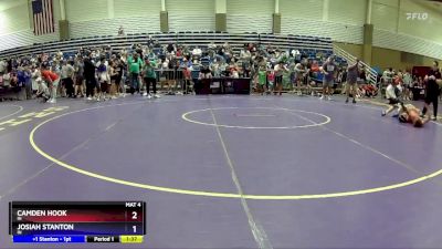 102 lbs Semifinal - Camden Hook, IN vs Josiah Stanton, IN