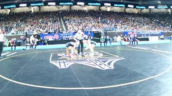 Girls-105 lbs 1st Place Match - Madison Nieuwenhuis, Plainwell (Girls) vs Olive DiMassa, Howell (Girls)