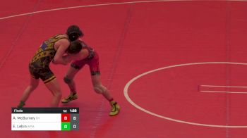 127 lbs Final - Austin McBurney, OH vs Ethan Lebin, WPIAL
