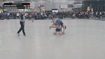 126 lbs Champ. Rd Of 32 - Michael Newton, Mayo Quanchi vs Chandler Brown, Immortal Athletics WC