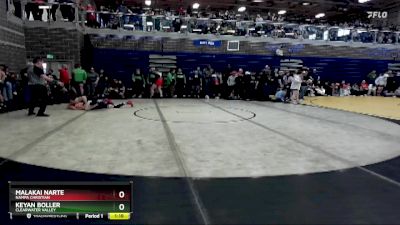 145 lbs Semifinal - Malakai Narte, Nampa Christian vs Keyan Boller, Clearwater Valley