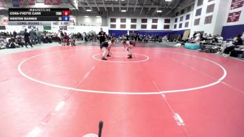 138 lbs Cons. Round 1 - Cora-Yvette Carr, Texas Woman`s University vs Kristen Barnes, Carl Albert