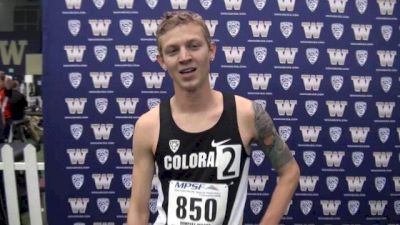 Aric Van Halen waits a little too long in 3k at 2013 MPSF Champs