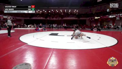 190 lbs Semifinals (8 Team) - Colton Treat, BIXBY vs Levi White, EDMOND NORTH