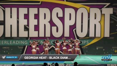 Georgia Heat - Black Diamonds [2022] 2022 CHEERSPORT National Cheerleading Championship