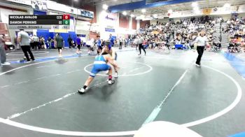 113 lbs Cons. Round 2 - Nicolas Avalos, El Toro vs Damon Perkins, Calvary Chapel (Santa Ana)