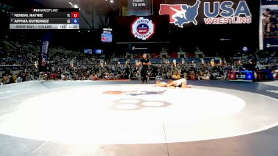 115 lbs Champ. Rd Of 16 - Kendal Haynie, Florida vs Apphia Gutierrez, Arizona