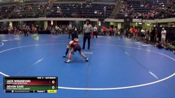 60 lbs Cons. Round 3 - Devon Gass, Moen Wrestling Academy vs Jack Wishnevski, Cory Clark Wrestling